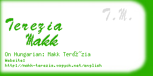 terezia makk business card